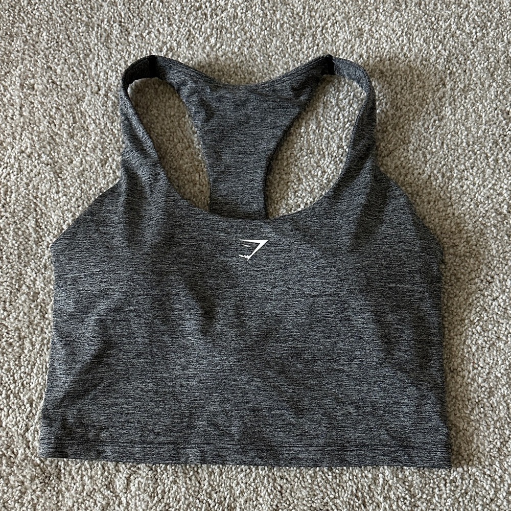 Gymshark Charcoal Sports Bra
